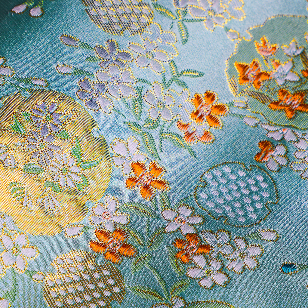 Floral Stitchery Tea Mat 1