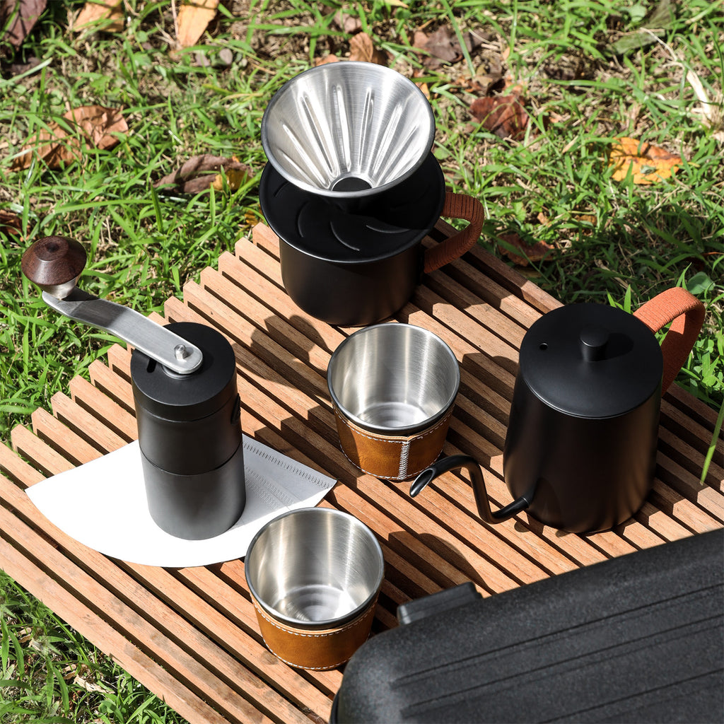Portable Coffee Brewing Travel Set 3