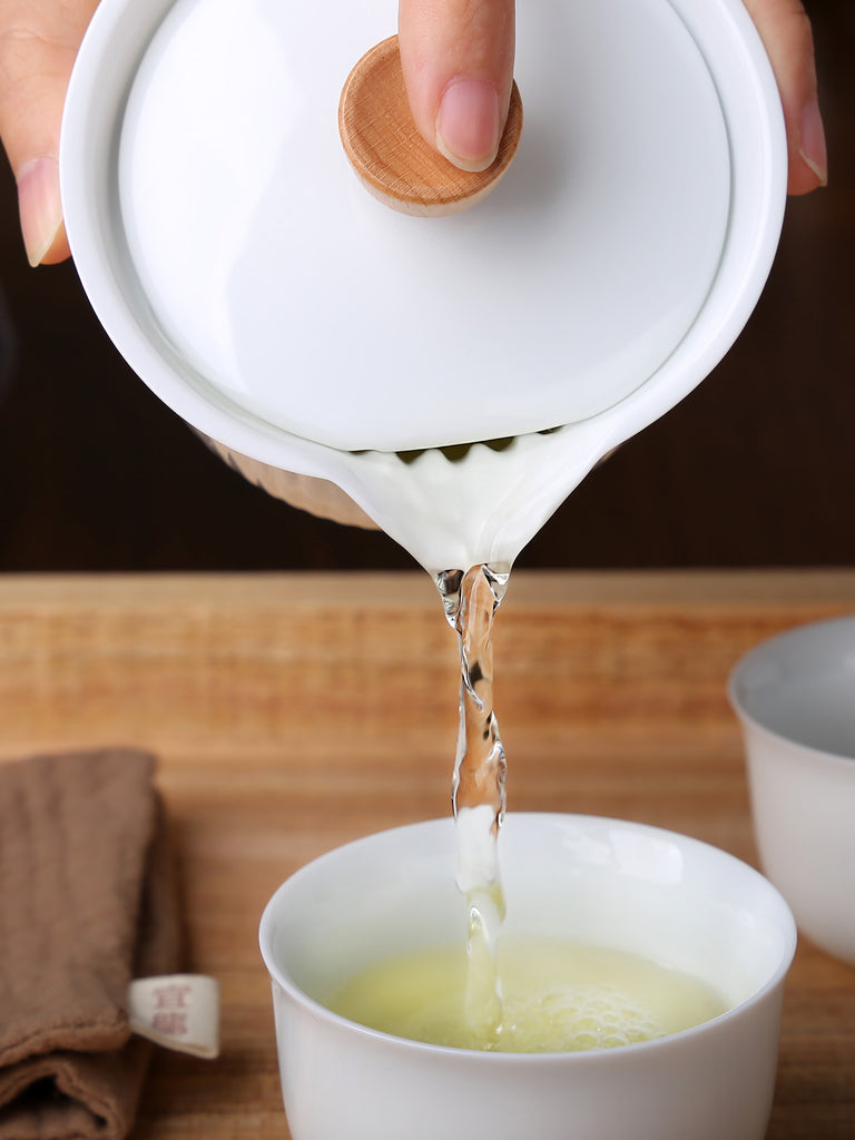 Cute Teapot Set-Burnt Cream Sharing Set 08