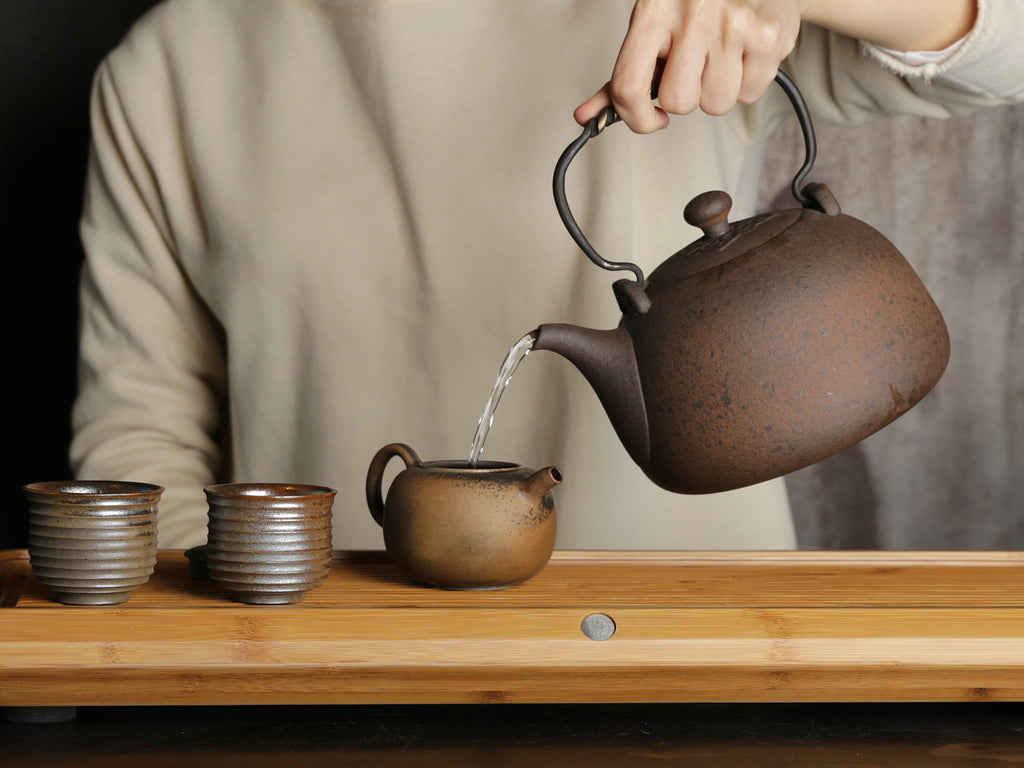 Ceramic Tea Kettle-Crescent Spring Kettle 1300ml 4