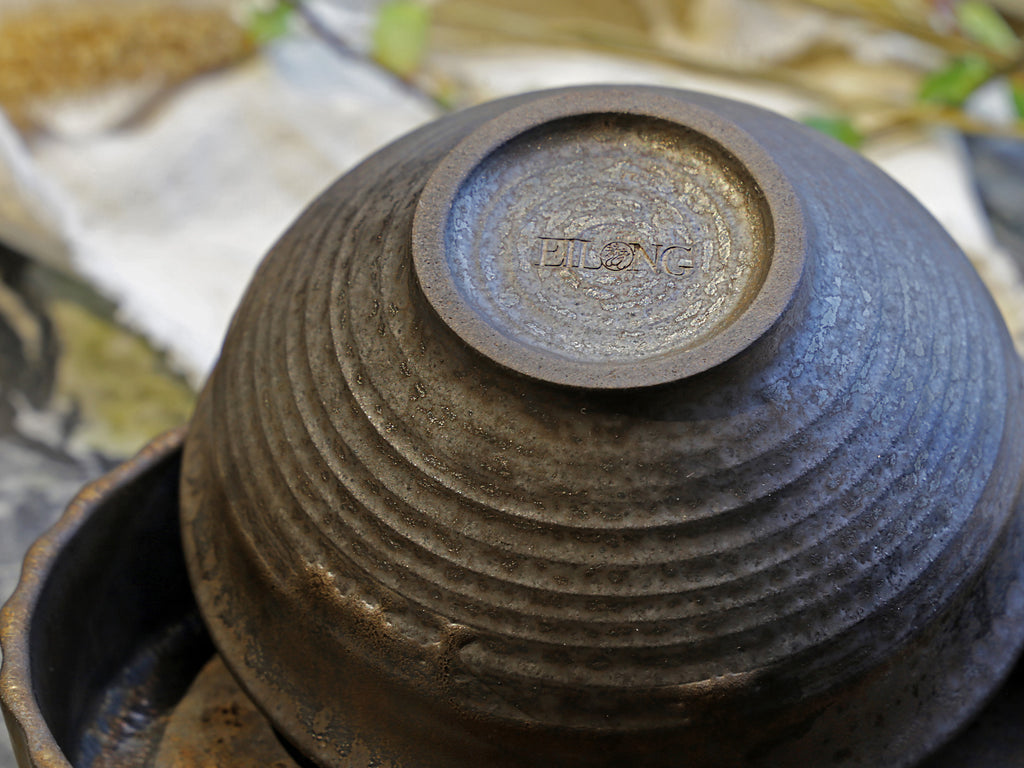Tableware Ceramic Bowl-Iron Glaze Bowl 4.6 inches 01