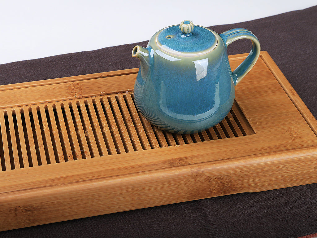 Japanese Style Bamboo Tea Tray-Rectangular 03