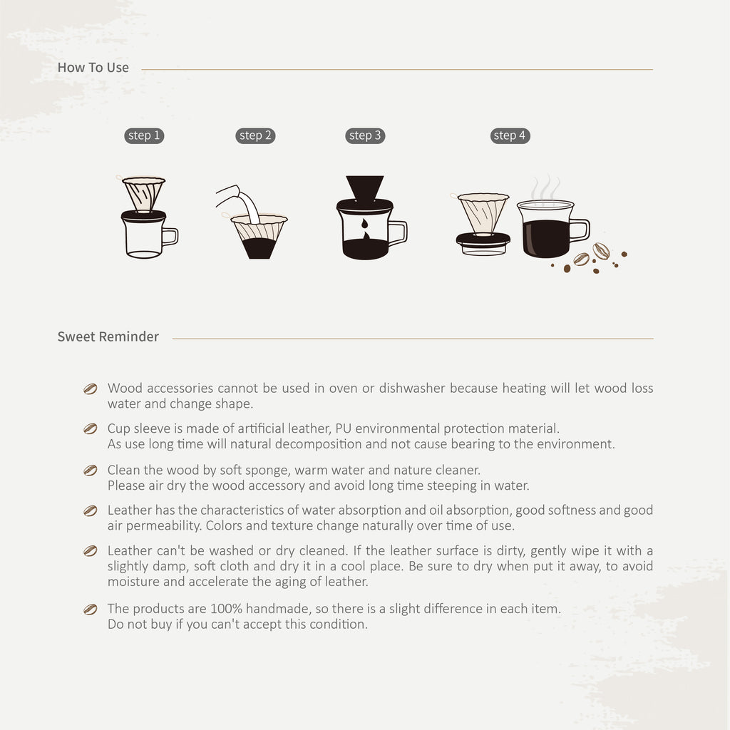 Pour Over Coffee Kit-Minimal Travel Coffee Dripper Mug Set 1
