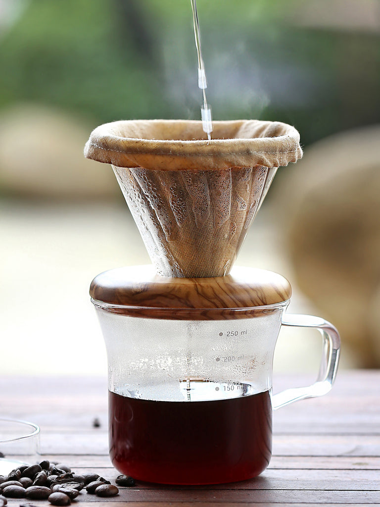 Pour Over Coffee Kit-Minimal Travel Coffee Dripper Mug Set 5