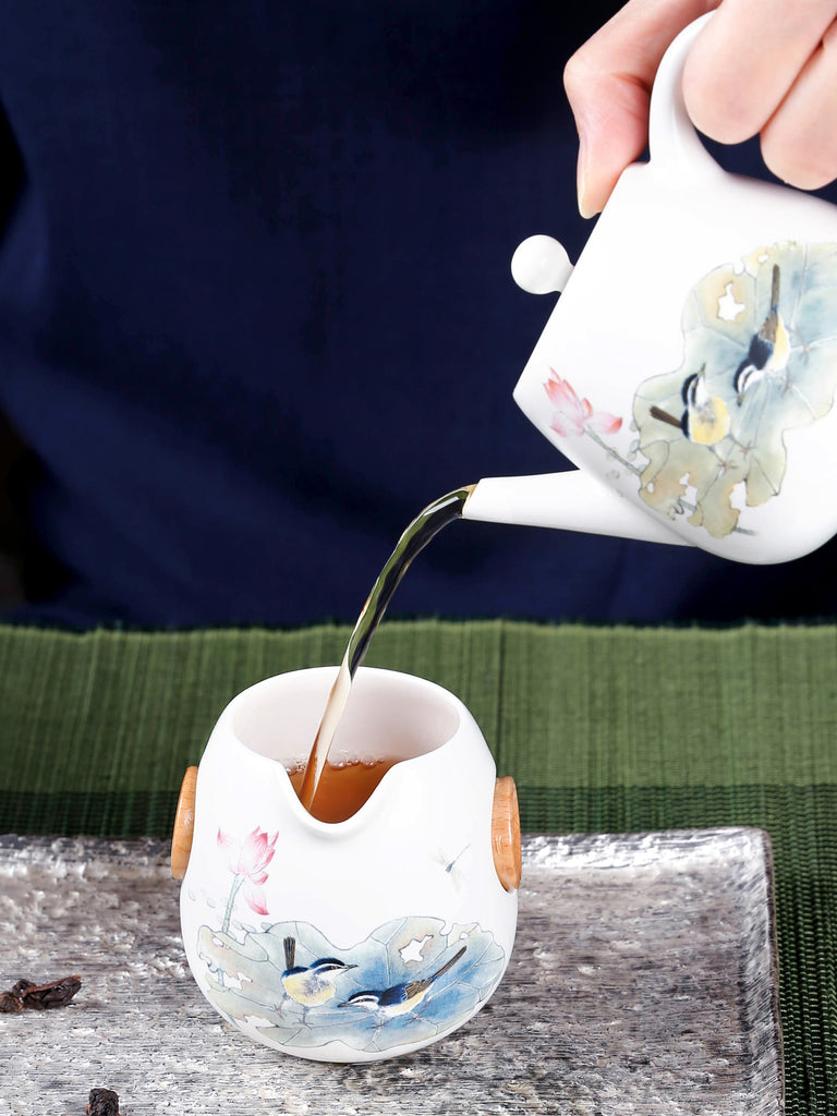 Chinese Teapot-Summer Lotus Pond Teapot 5