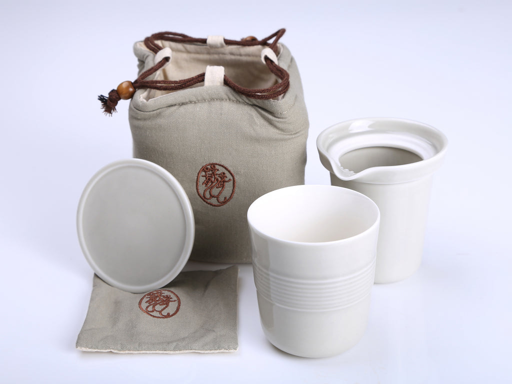 Travel Tea Set for One-Tea Joy with Bag 1