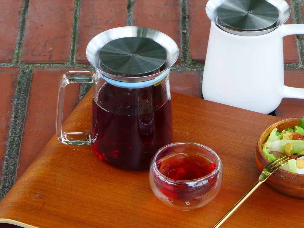 Clear Teapot-Tea Life 360 Glass Teapot 15oz