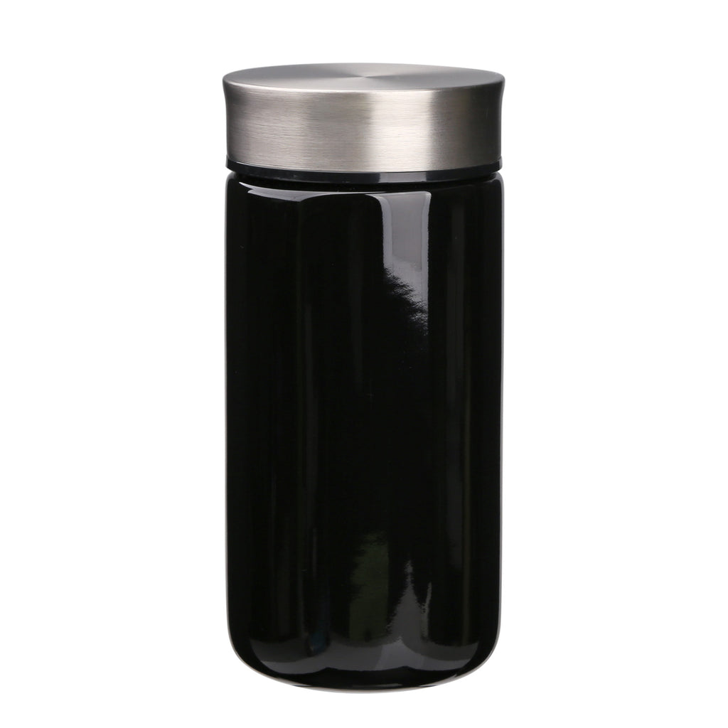 Ceramic Water Bottle-Traveller Bottle with Filter black