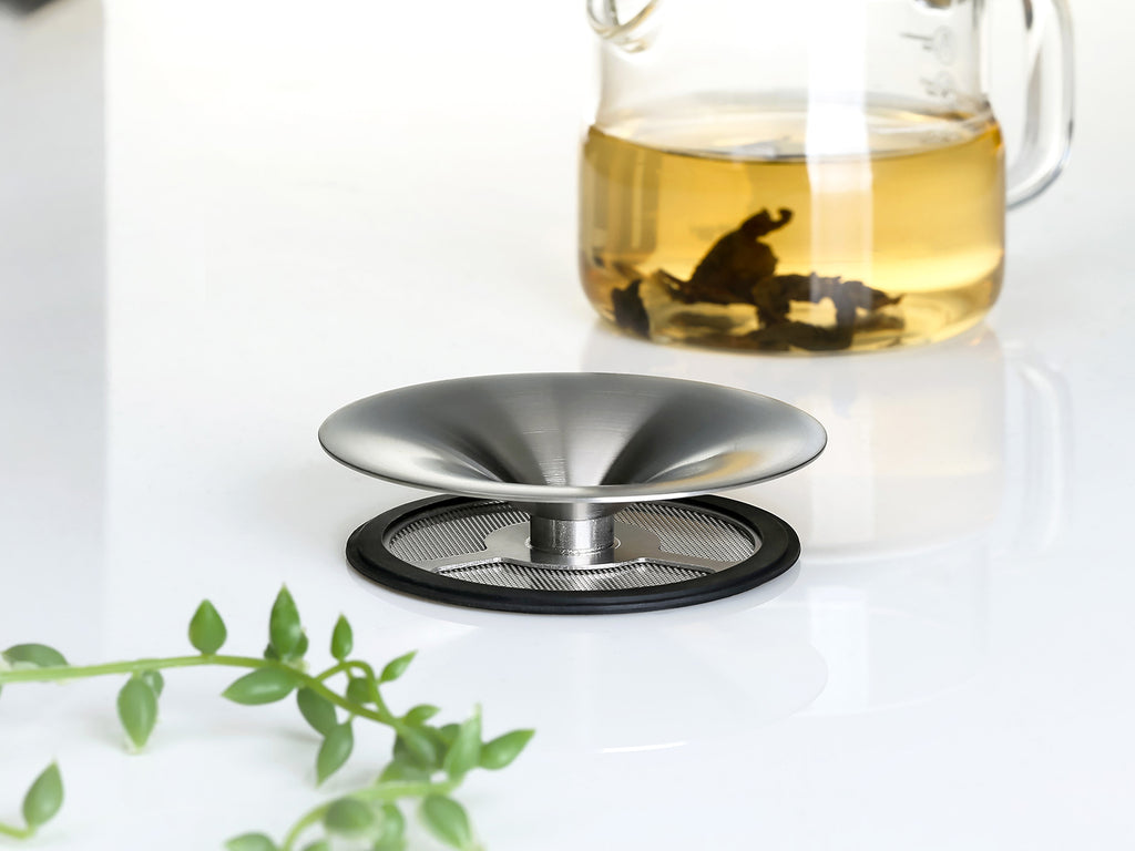 Clear Glass Teapot-Waterfall Filter Pot 350ml 4
