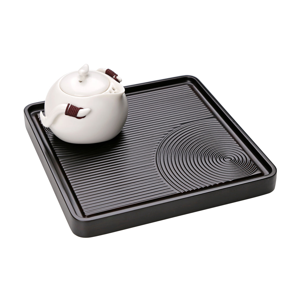 Japanese kung fu tea tray-Water Ripples 00