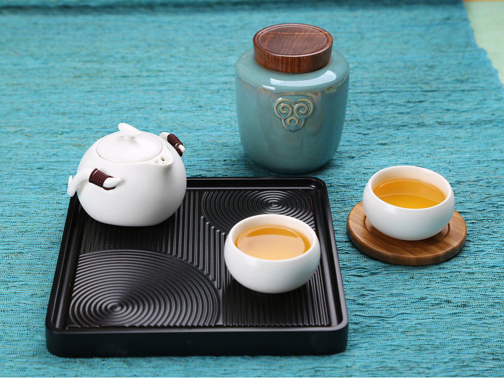 Japanese kung fu tea tray-Water Ripples 06