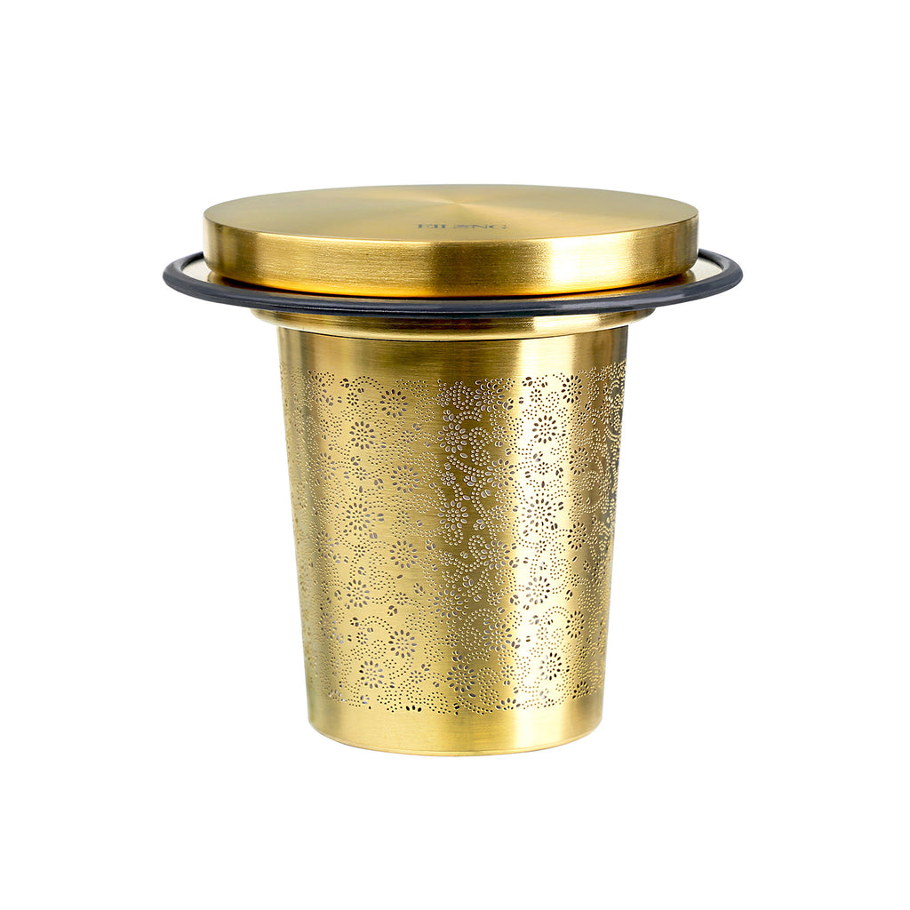 luxury stainless steel tea infuser-Aurora Tea Infuser Luxury