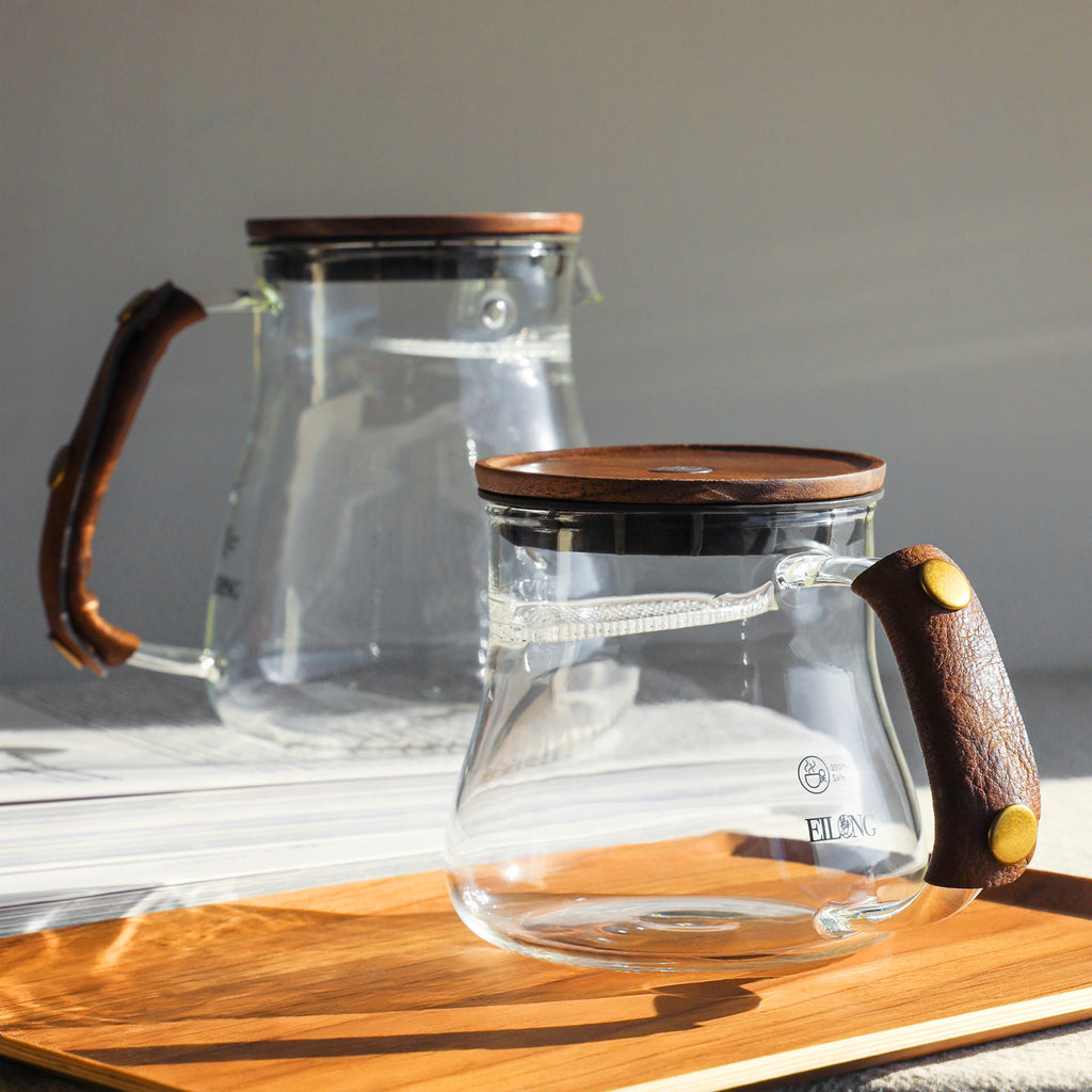 Modern Style Glass Teapot-Simple Brewing 450ml 8
