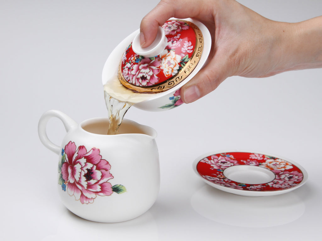 Chinese Ceramic Tea Bowl-Charming Taiwan Gaiwan 1