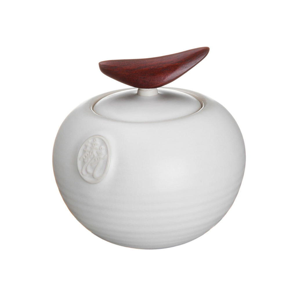 white porcelain jar-Twilight Functional Jar