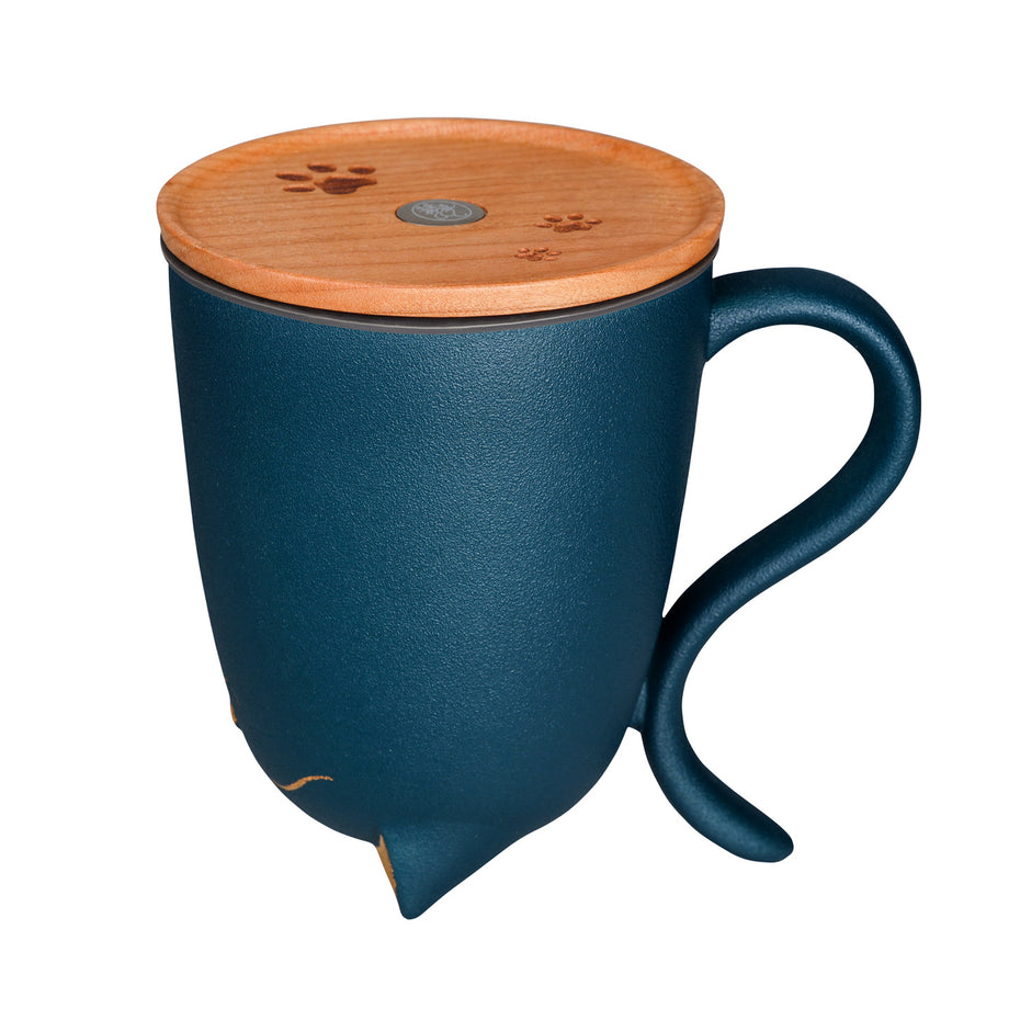 Cat Coffee Mug - Blissful Kitty 9.4oz