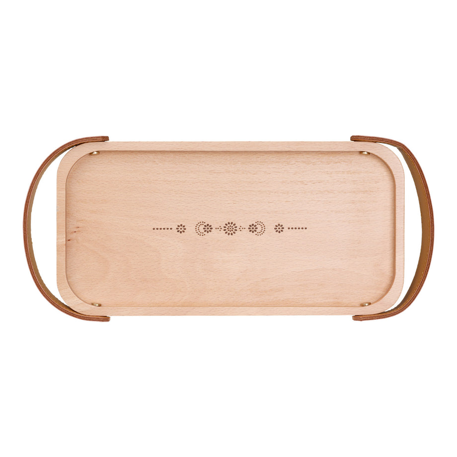 【新品・未使用】L’OBJET（ロブジェ）Edgar Tray 木製トレー Edgar Oval Tray