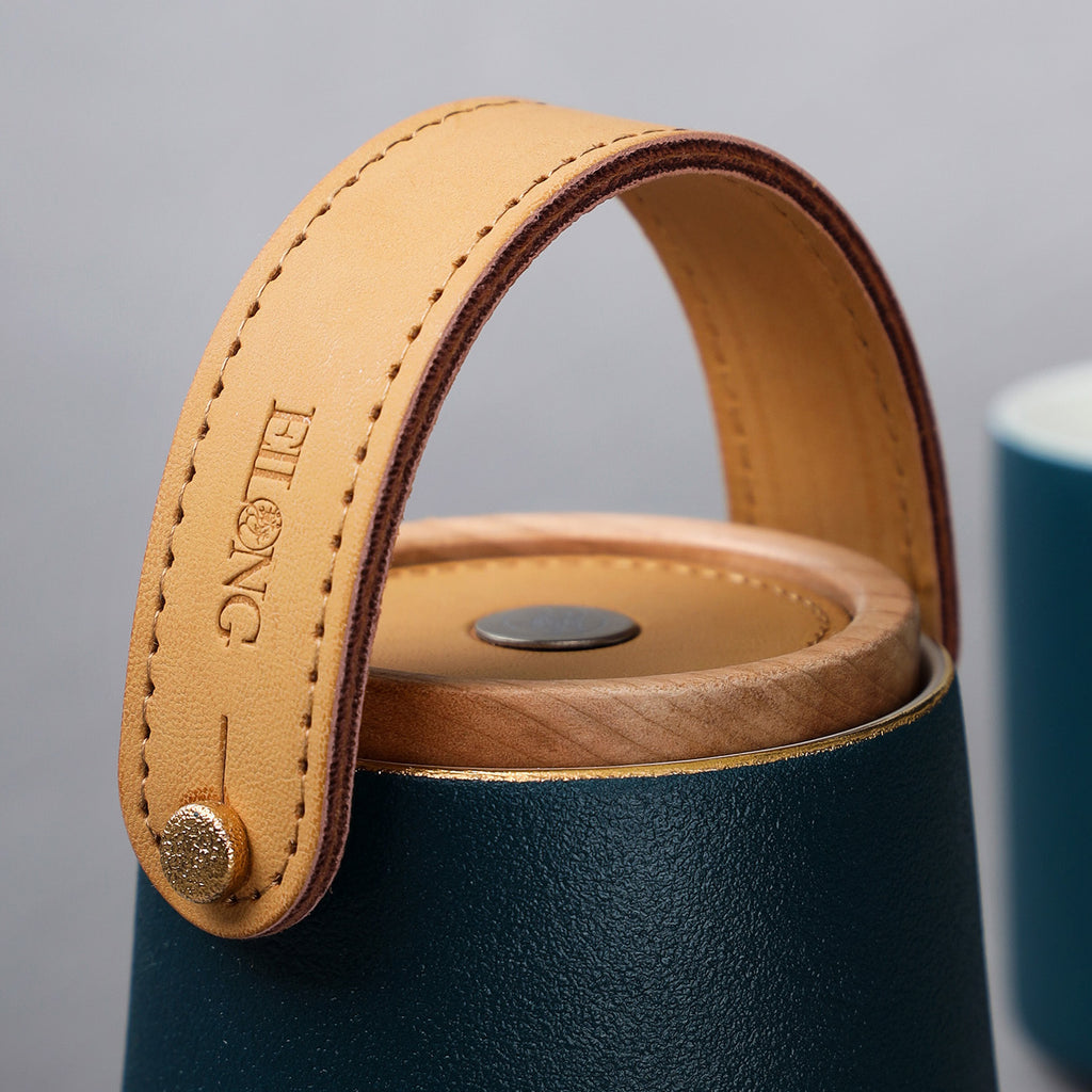 Stylish Teapot Set for One-Fashionable Leather Exclusive Tea Set 2