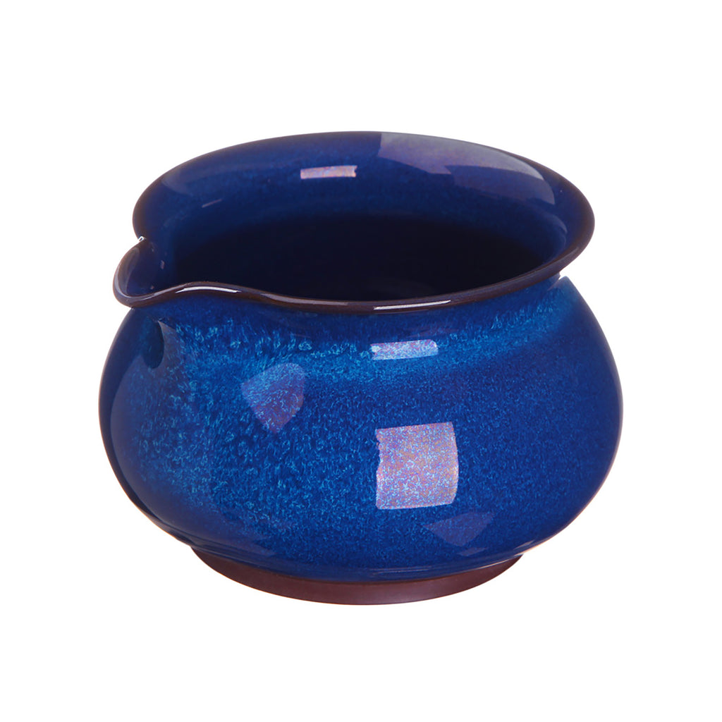 Chinese Ceramic Kung Fu Tea Pitcher-Jade Glazed Pitcher Blue