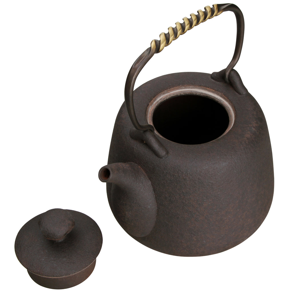 Ceramic Tea Kettle-Crescent Spring Kettle 1.5L 2
