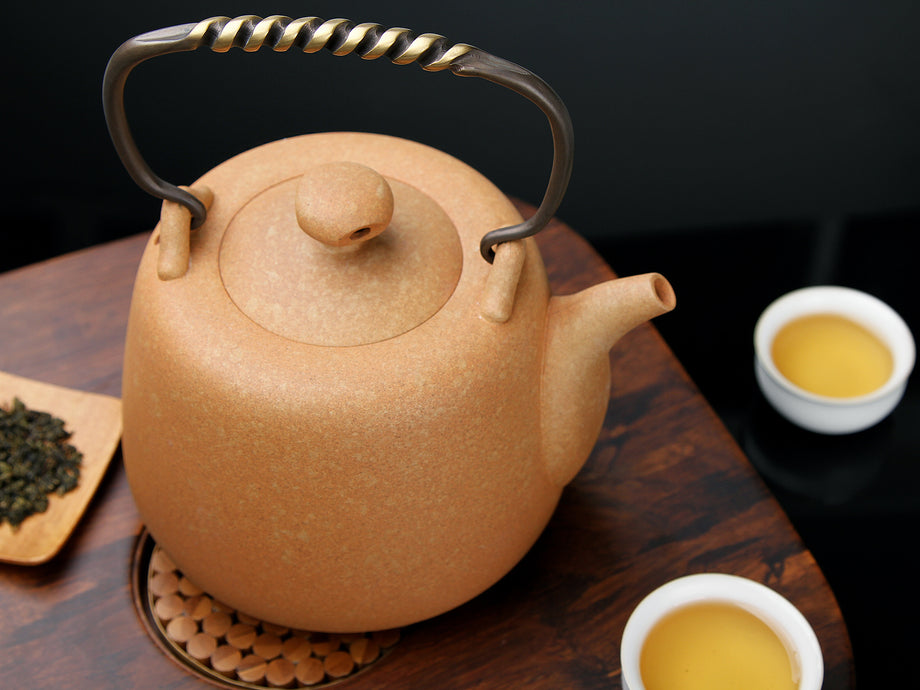 Ceramic Tea Kettle - Crescent Spring Kettle 1.5L – EILONG®