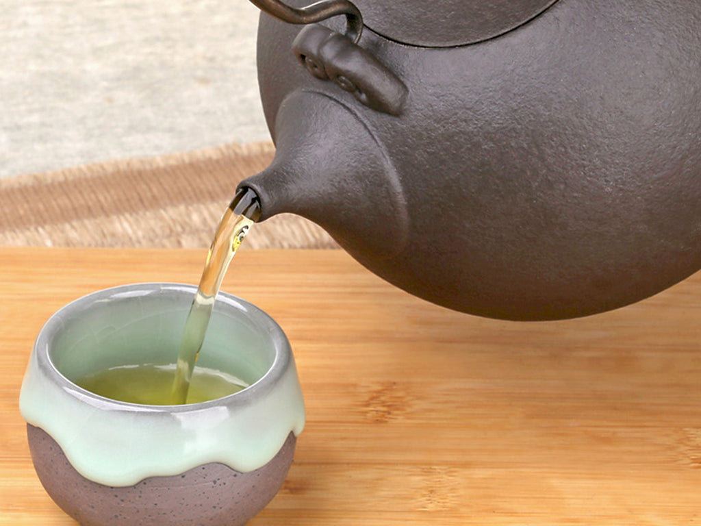 Ceramic Tea Kettle-Crescent Spring Kettle 1200ml 2