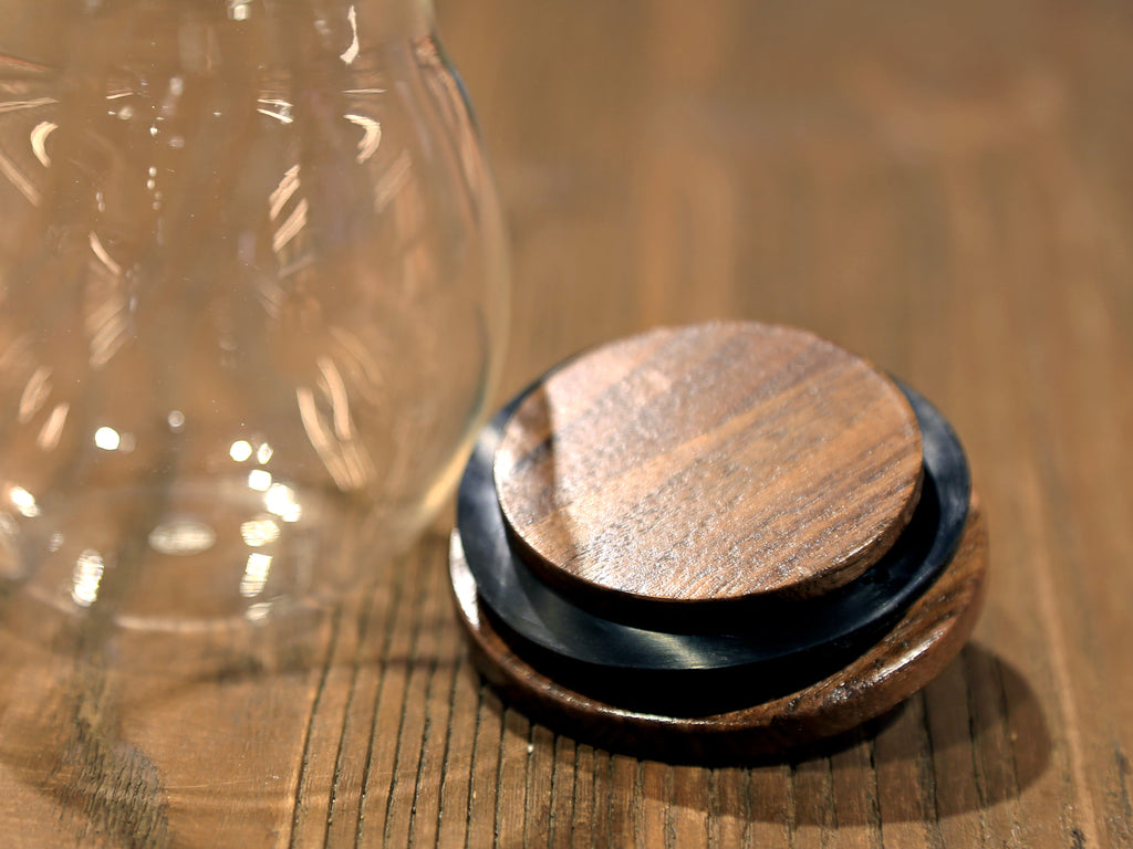 Clear Glass Jar-Classic Glass Tea Jar 400ml 02