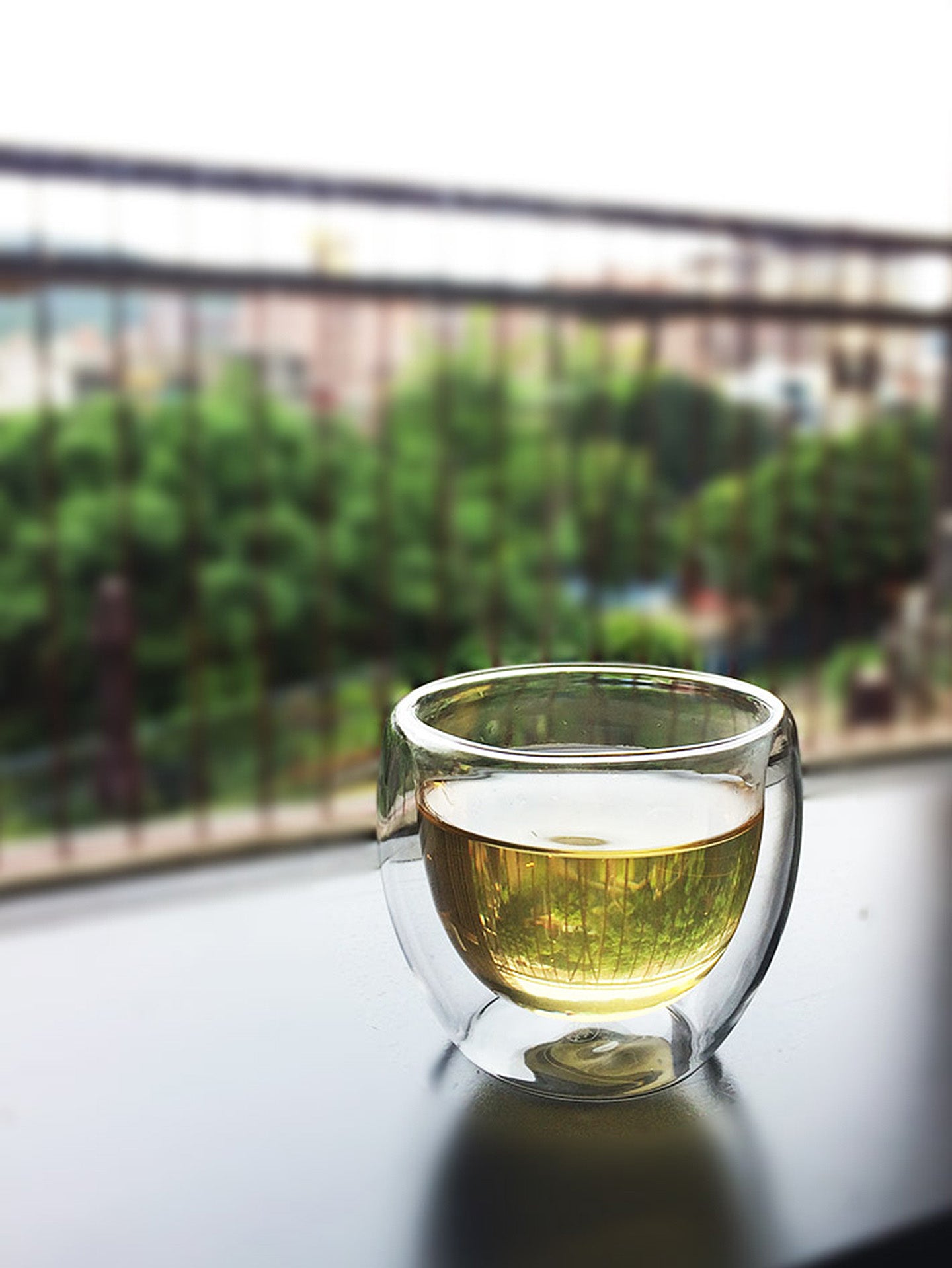 Doppelwandige Glastasse-Teetasse (100ml)-2St