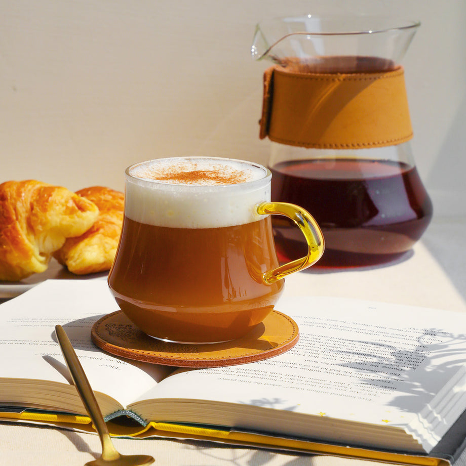 Glass Coffee Cup Set - Daybreak 9oz – EILONG®