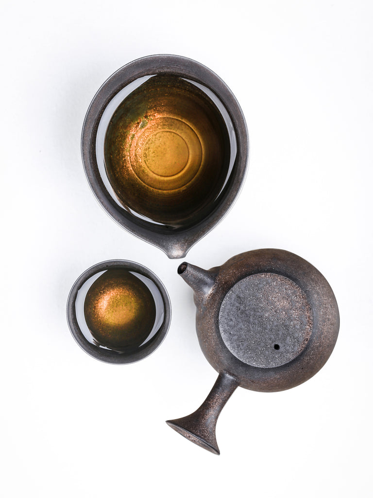 Chinese Teapot-Iron Glaze Teapot 200ml 4