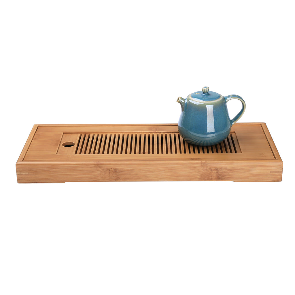 Japanese Style Bamboo Tea Tray-Rectangular