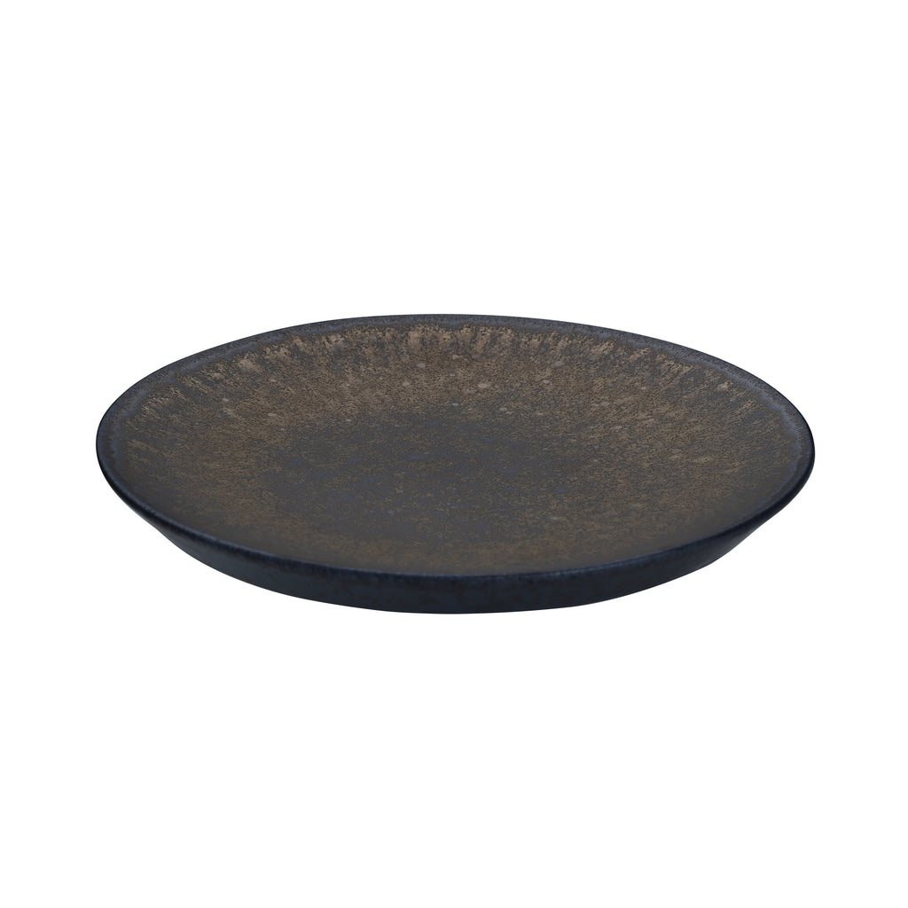 Ceramic Plate-Iron Glaze Retro tableware 06