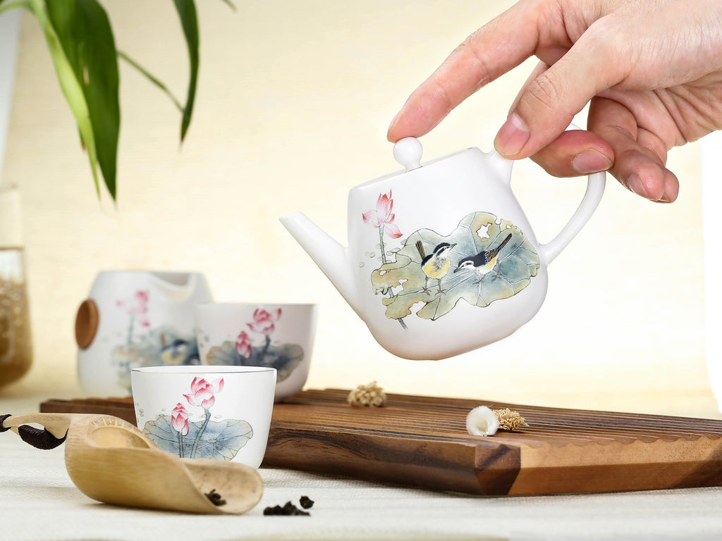 Chinese Tea Cup-Summer Lotus Pond Cup 3