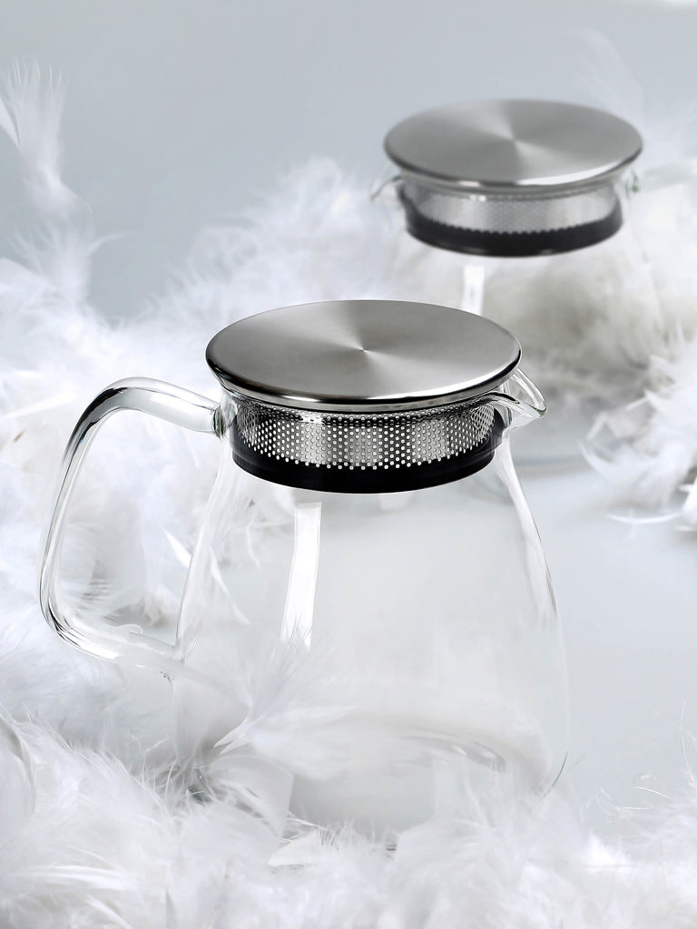 Borosilicate Glass Teapot with Strainer-Tea Expert 800ml 7