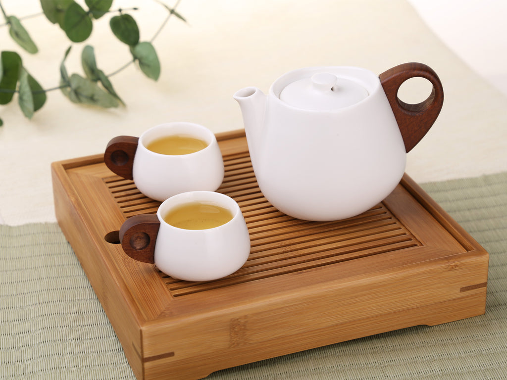Small Ceramic Teapot-The White Truth Teapot 4