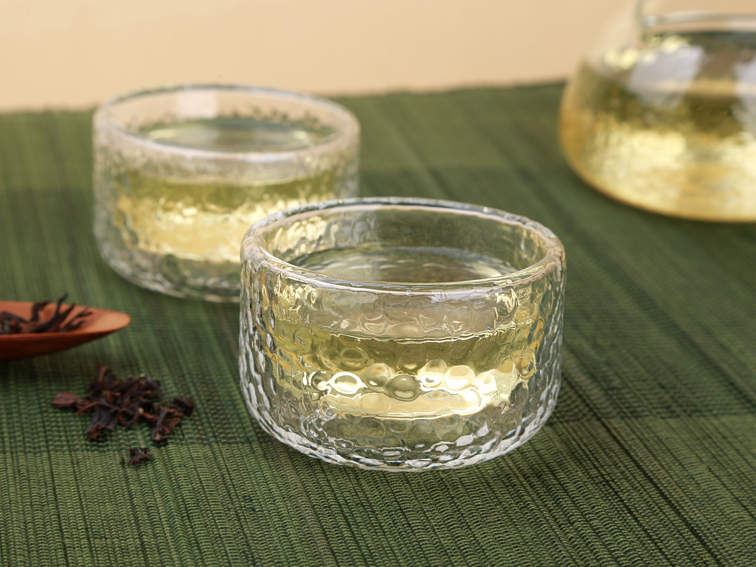 Glass Tea Cup Set
