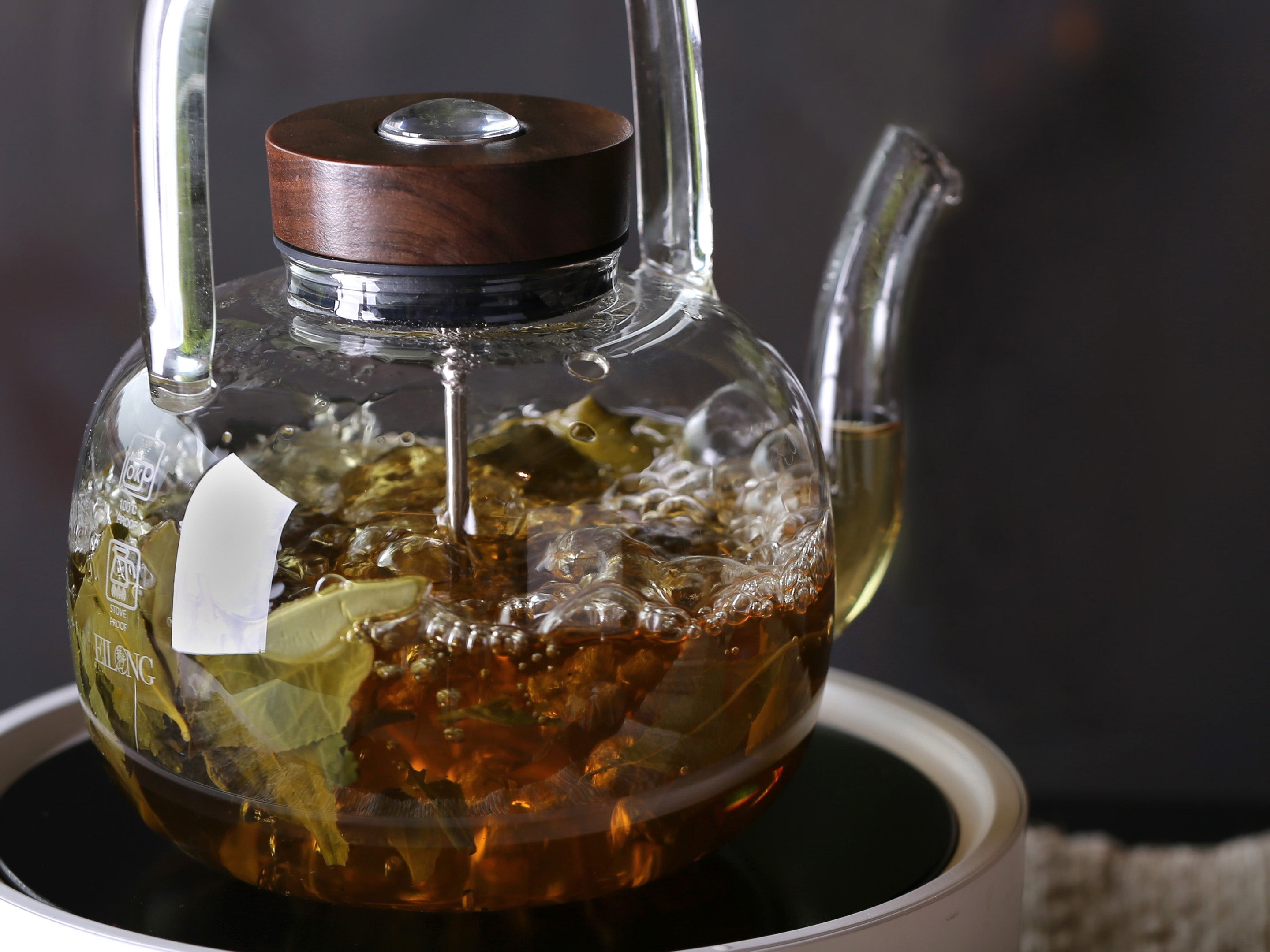 ストーブトップセーフガラスやかん - レトロガラスケトル 1.1L – EILONG®