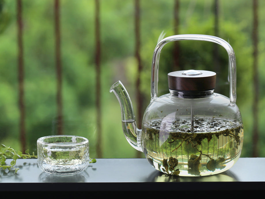 Borosilicate Glass Tea Kettle - Retro Glass Kettle 1L – EILONG®
