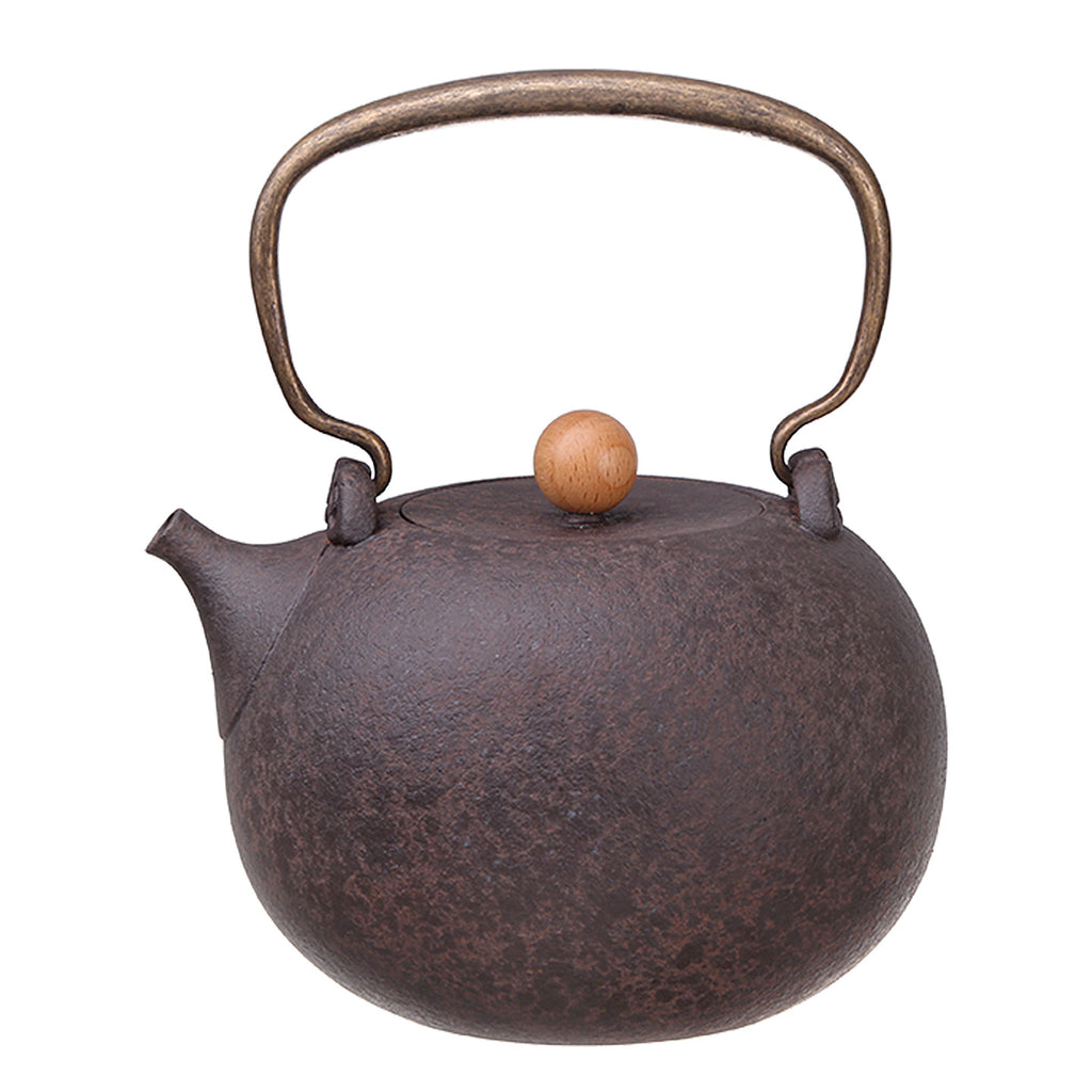 Ceramic Tea Kettle-Crescent Spring Kettle 1200ml iron