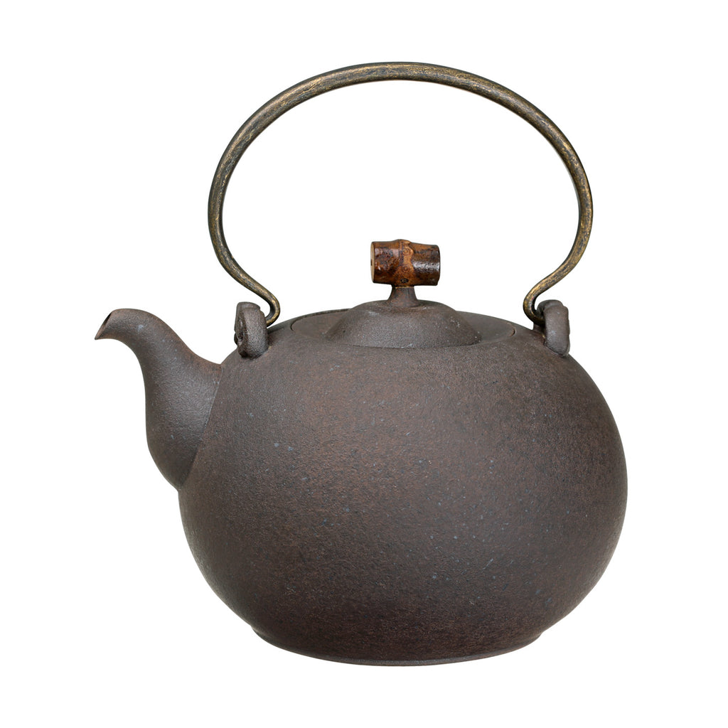 Ceramic Tea Kettle-Crescent Spring Kettle 1250ml iron
