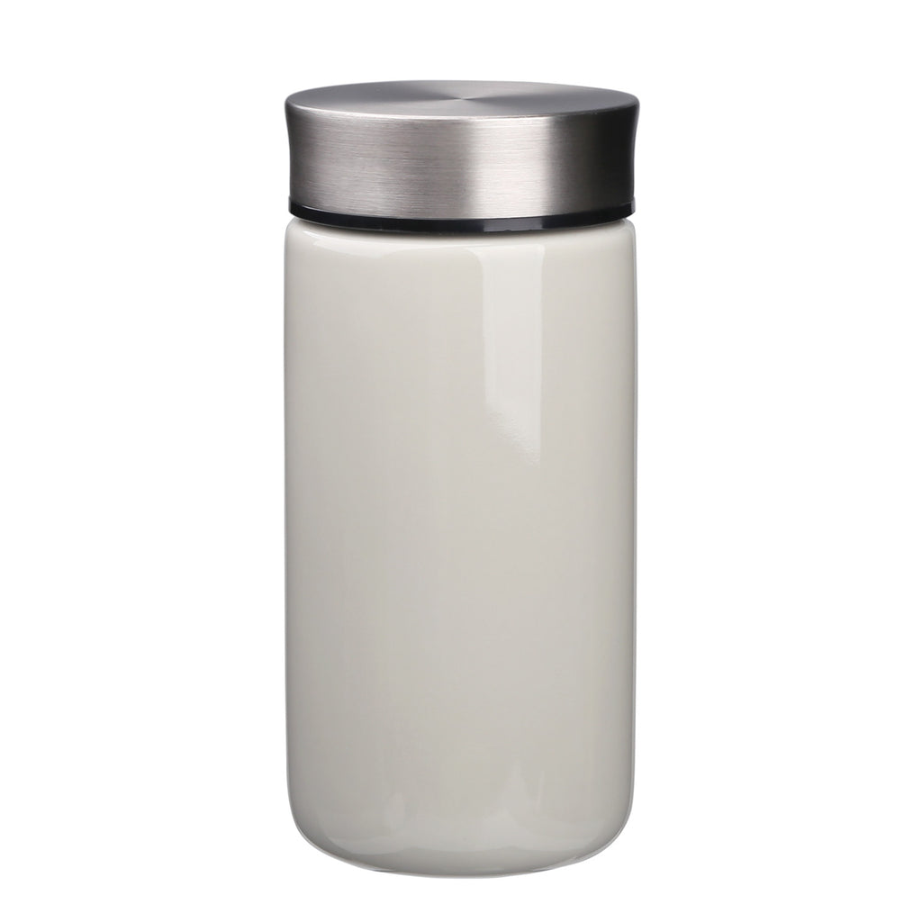 Ceramic Water Bottle-Traveller Bottle with Filter gray