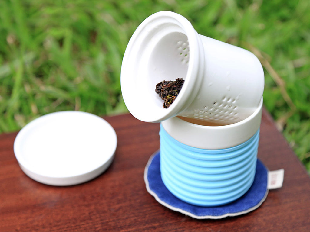 Tea Cup with Infuser-Tea Cup To Go Travel Set 5