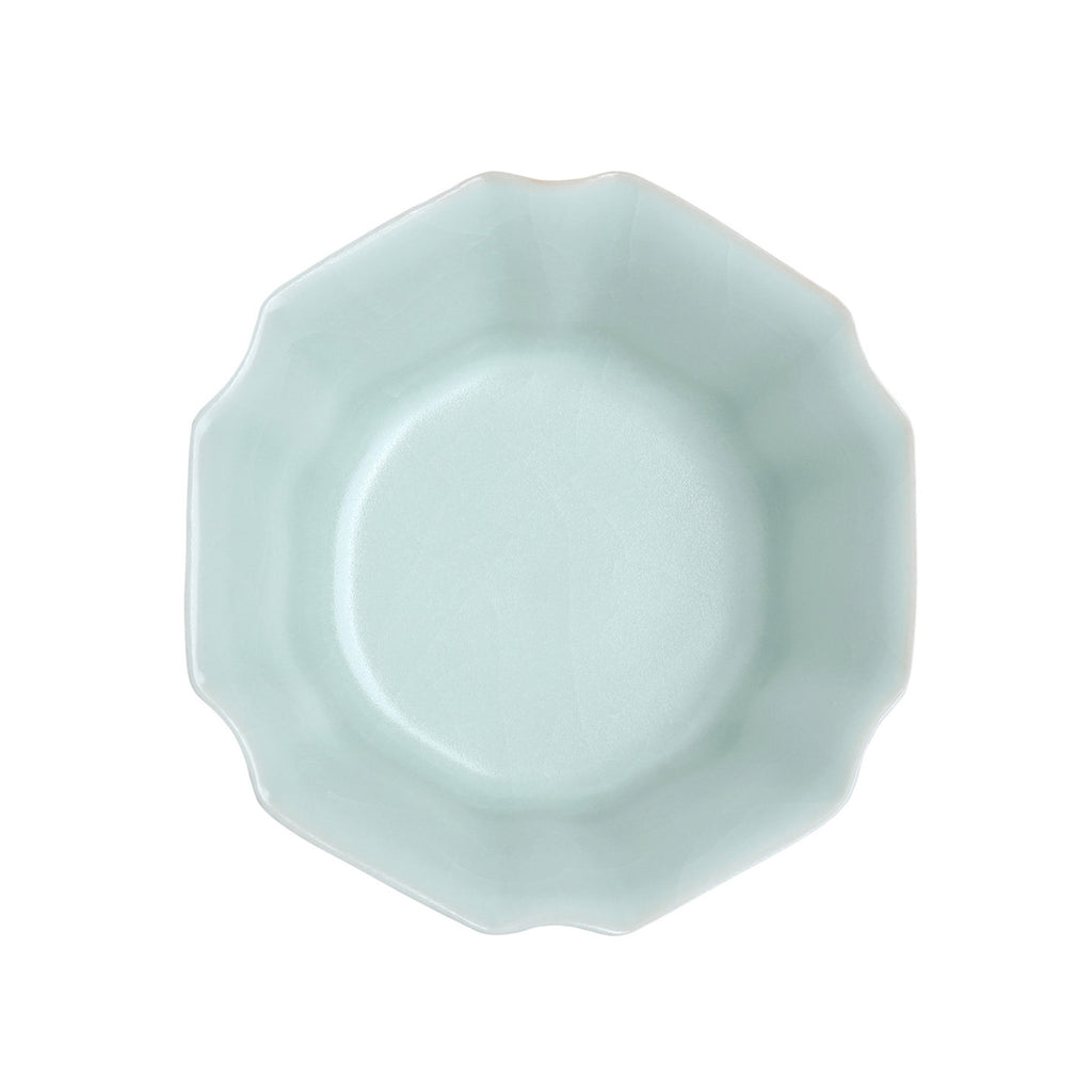 Chinese Bluish Green Ru Ware Teaware-Six Petals Cup 1