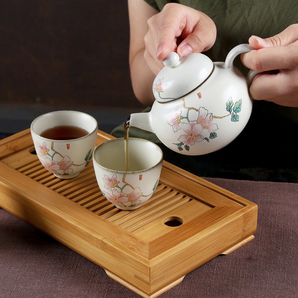 Chinese Teapot-Art Yellow Glaze Teapot 4