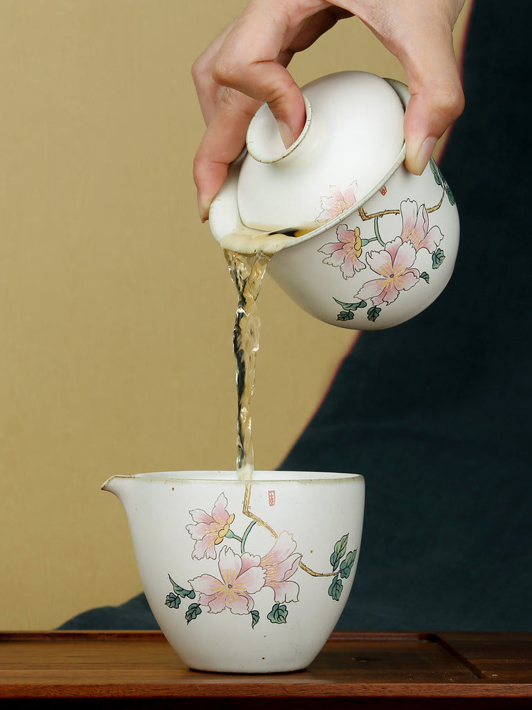 Chinese Gaiwan for Gongfu Tea-Art Yellow Glaze 3