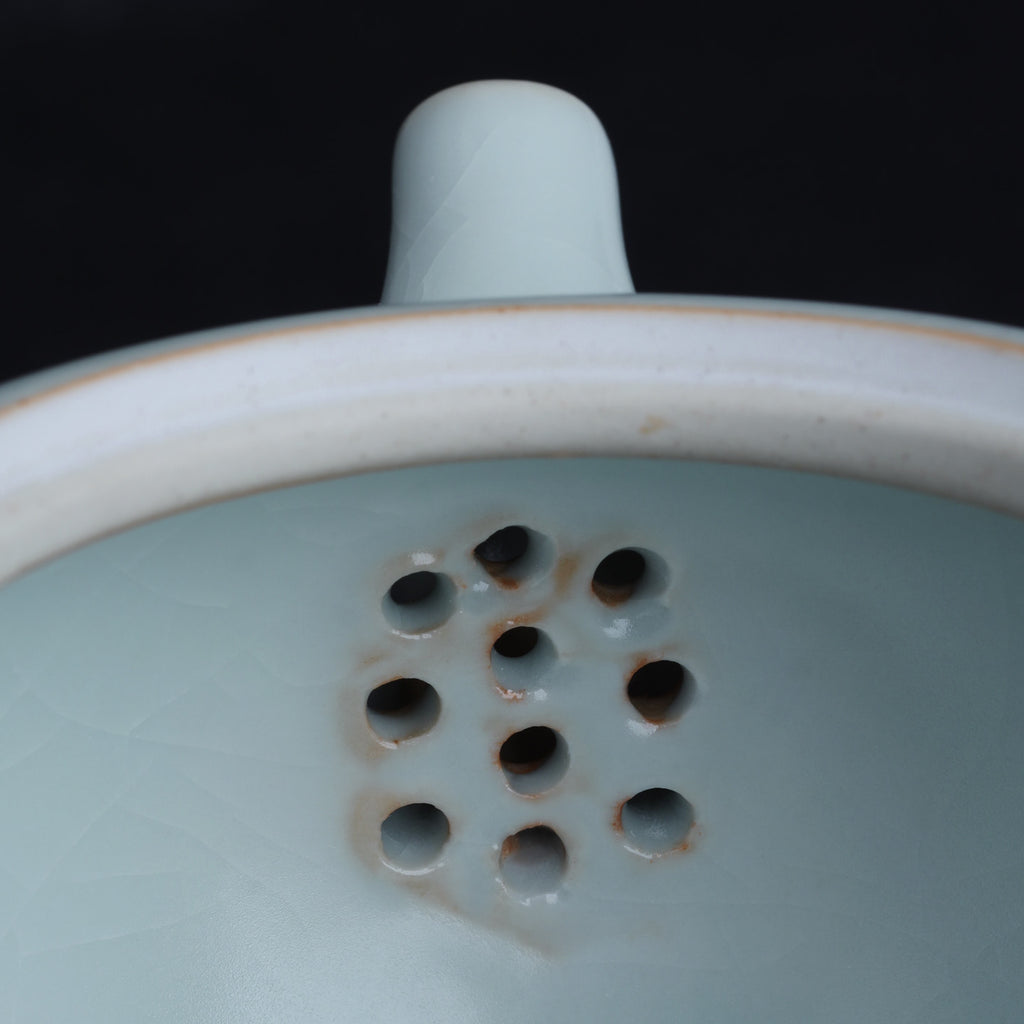 Chinese Teapot-Bluish Green Ru Ware 2