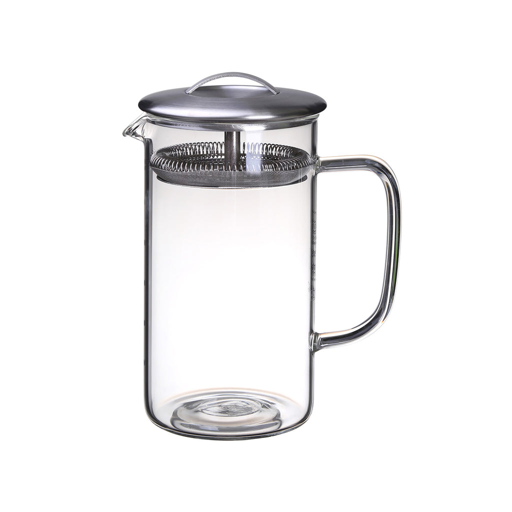 Clear Glass Teapot with Strainer-Tea Master 20oz