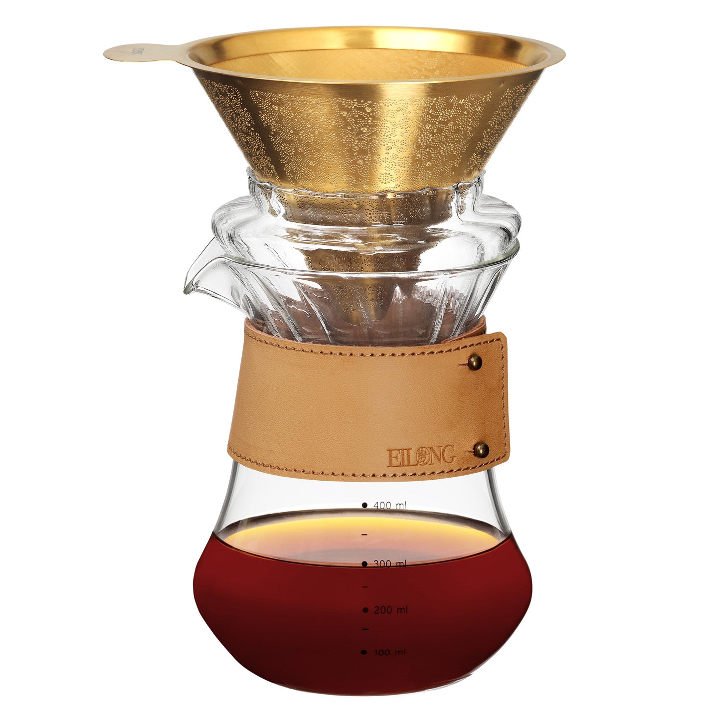 Clear Pour Over Coffee Maker - Daybreak 600ml – EILONG®