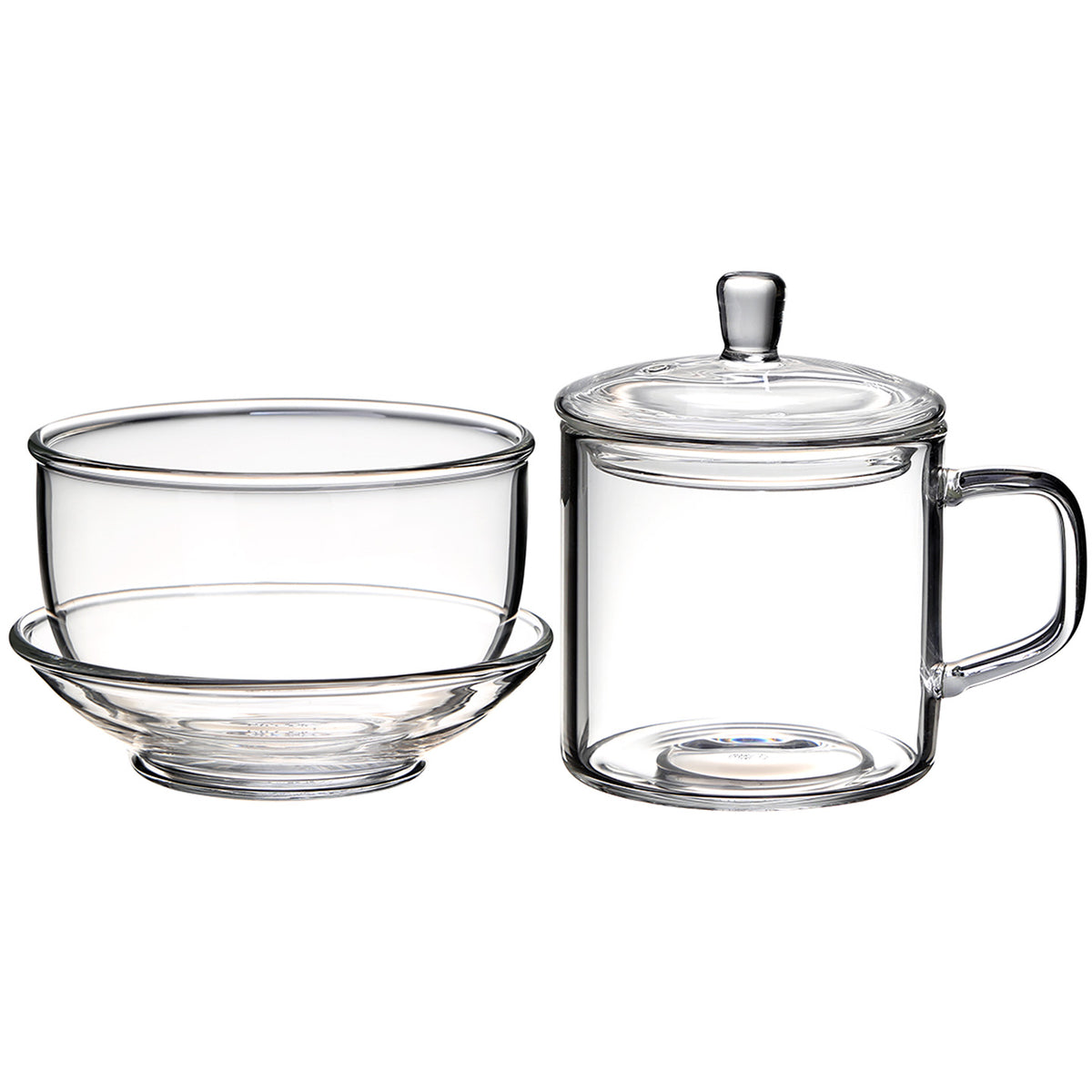 Clear Tea Cup Set - Glass Tea Tasting Set – EILONG®