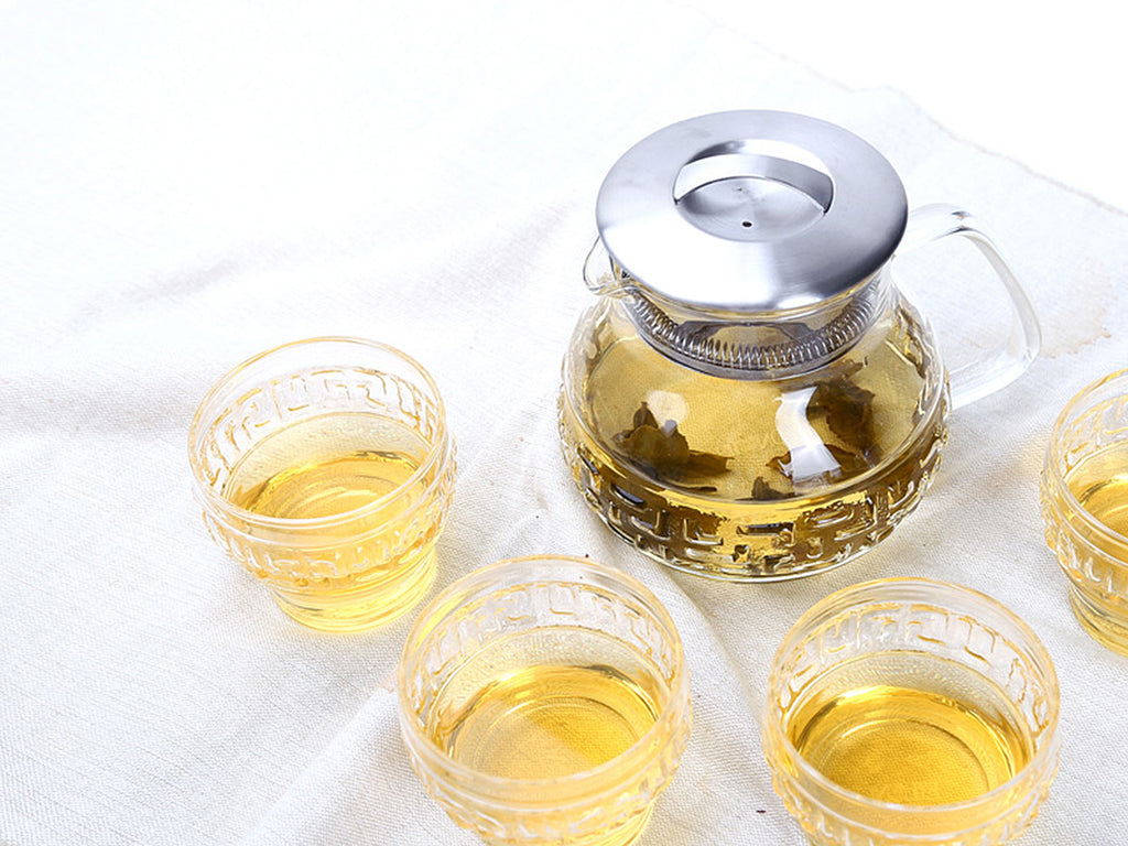 glass teapot with tea strainer-tea master bagua 23oz 06
